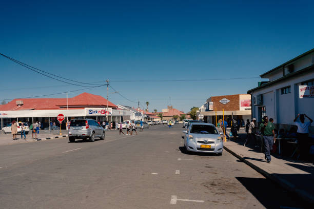 na ulicy, keetmanshoop, namibia - keetmanshoop zdjęcia i obrazy z banku zdjęć