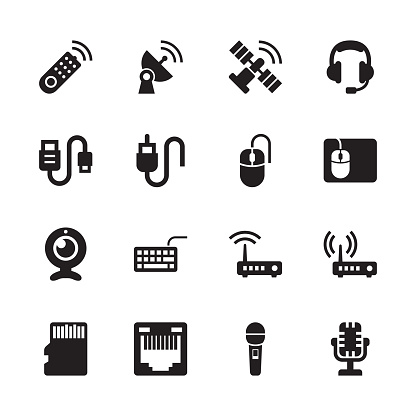 Devices - Electronics & Technology Icons - Set 4