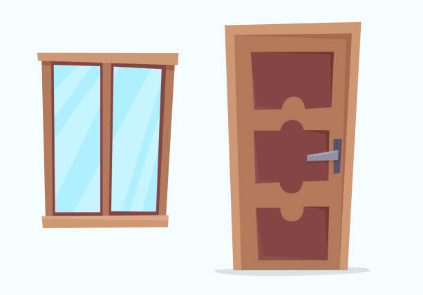 Window And Door Stock Illustration - Download Image Now - Architecture, Brick, Building Entrance - iStock Window And Door Stock Illustration - Download Image Now - Architecture, Brick, Building Entrance - iStock