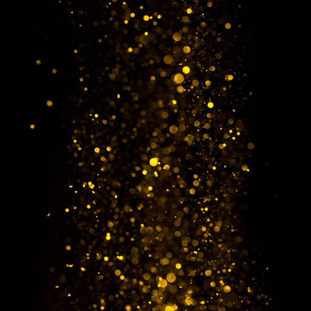 istock Abstract golden shiny glitter bokeh 1077965226