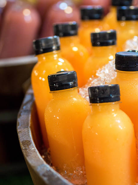 istock Orange juice is a liquid extract of the orange tree fruit 1077974908