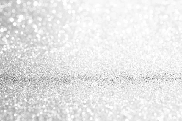 istock Texture background abstract black and white or silver Glitter and elegant for Christmas 1077975722