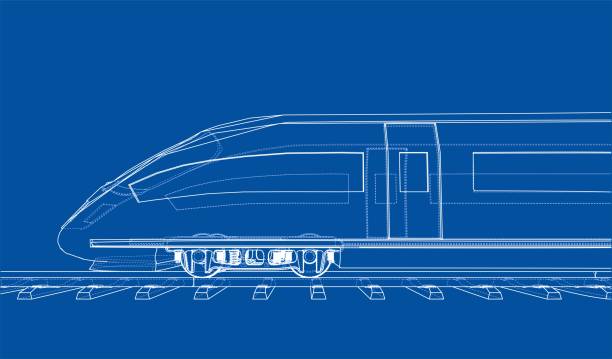 Wireframe Train 1,800+ Train Wireframe Stock Photos, Pictures & Royalty-Free Images ...