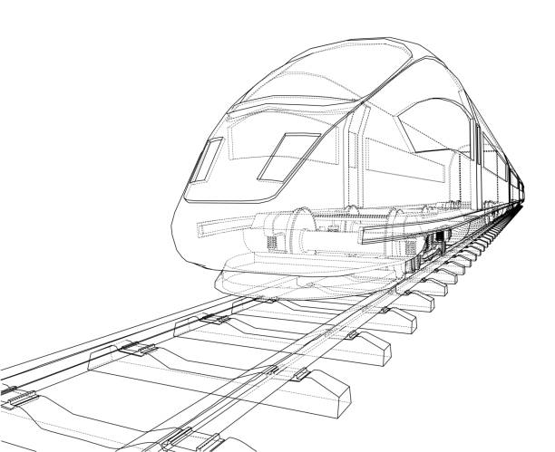 Wireframe Train 270+ Rail Wireframe Stock Illustrations, Royalty-Free Vector Graphics ...
