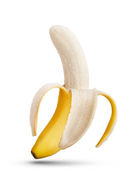 istock Perfect banana on white 1077996648