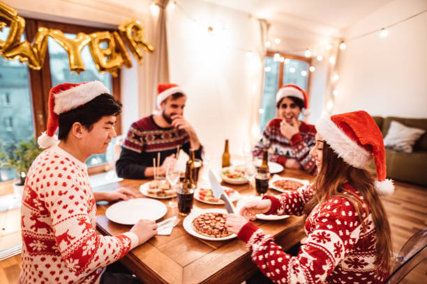 istock christmas people eating for christmas 1078011724