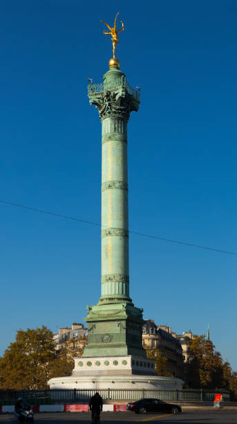 istock Place de la Bastille with July column 1078012712