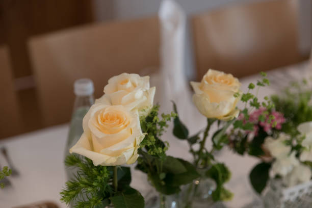 istock Wedding - Bride and groom wedding - Romantic and beautiful wedding dekoration 1078018412