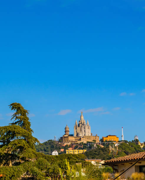 istock Tibidabo Park View, Barcelona, Spain 1078019006