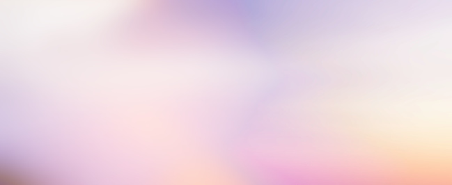Resumen blur escena de puesta de sol del horizonte de belleza con diseño de fondo de color pastel como concepto de banner, anuncios y presentación photo