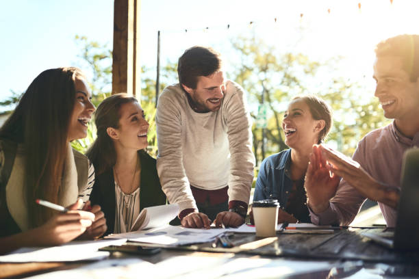 istock Wherever they are, they get it done 1078026080