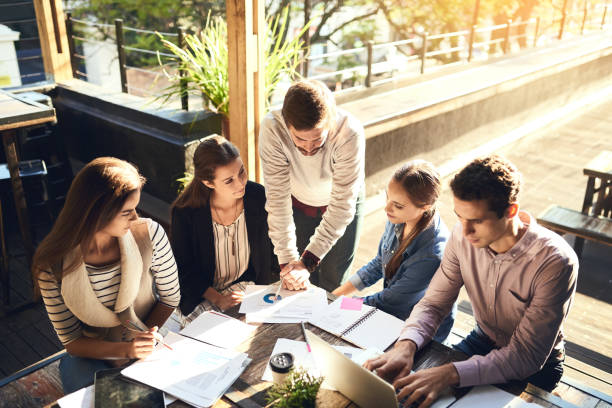 istock Stuffy boardroom meetings? Not for this team 1078027786