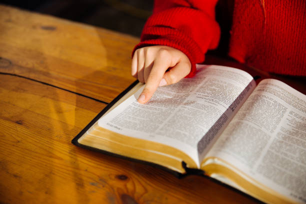 istock Studying the words of the God 1078032428