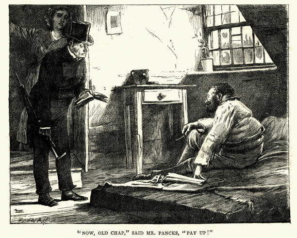 istock Dickens, Little Dorrit, Now, old chap, said Mr. Pancks 1078036736