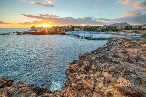 istock Beautiful sunset landscape on Tenerife 1078048362
