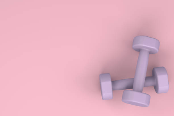 istock Dumbbell Weights Healthy Life Concept 1078073176