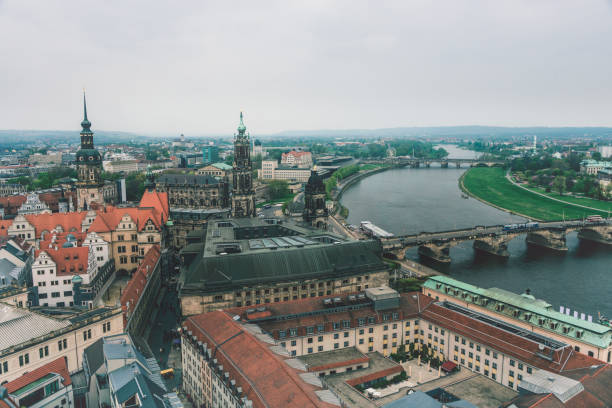istock Panoramic View Of  Dresden, Germany 1078074448