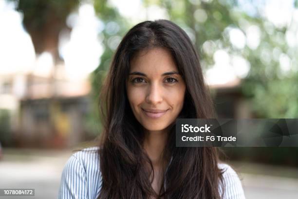 Business Woman Portrait Outdoors Stock Photo - Download Image Now - Women, One Woman Only, Portrait
