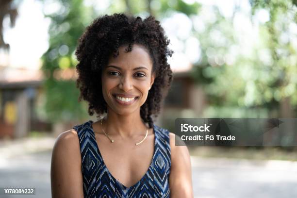 Businesswoman Portrait Outdoors Stock Photo - Download Image Now - Women, One Woman Only, Portrait