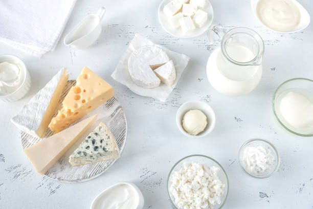 istock Assortment of dairy products 1078085344