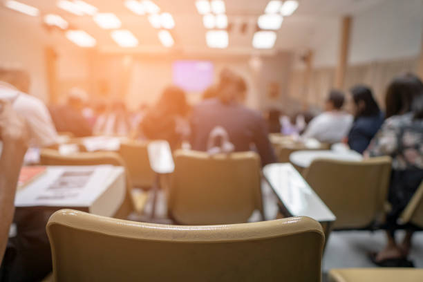 istock Students in the classroom of a university 1078088028