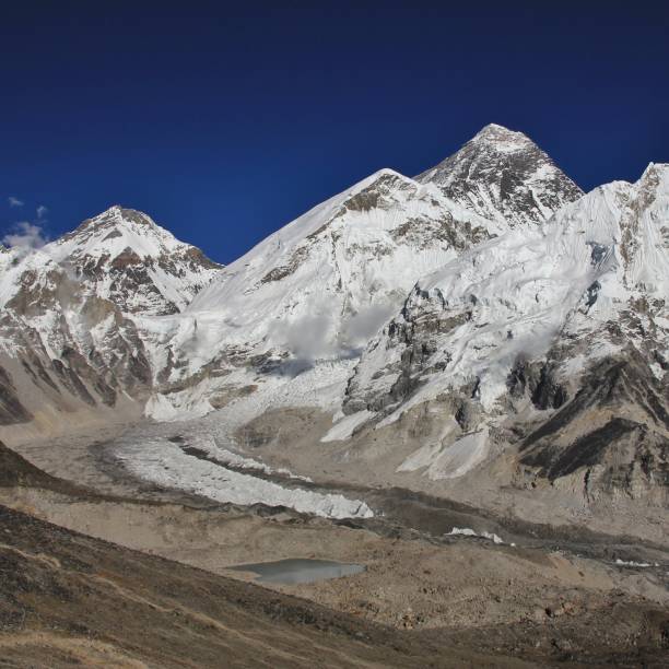 istock Everest Base Camp and Mount Everest. 1078091150