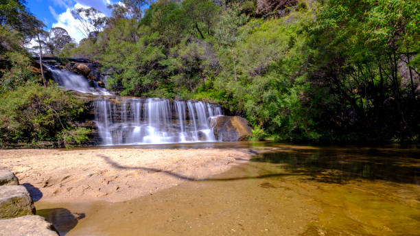istock Wentworth Falls in the Blue Mountains, NSW, Australia 1078095330