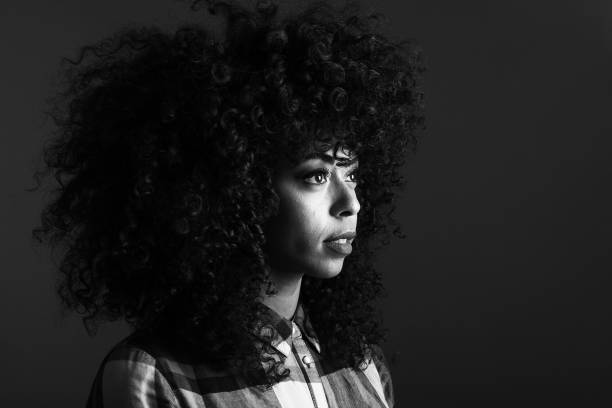 istock Beautiful afro woman 1078099994