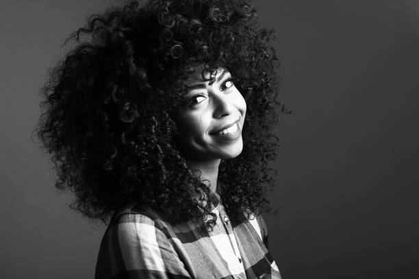 istock Beautiful afro woman 1078100018