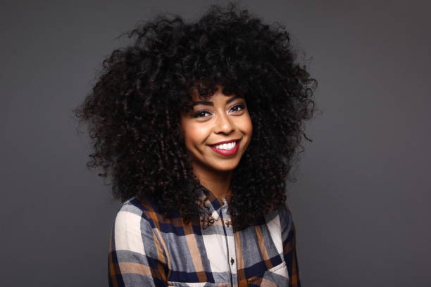 istock Beautiful afro woman 1078100066