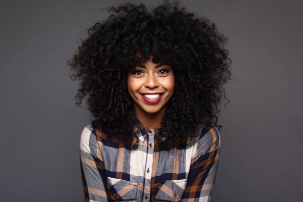 istock Beautiful afro woman 1078100088