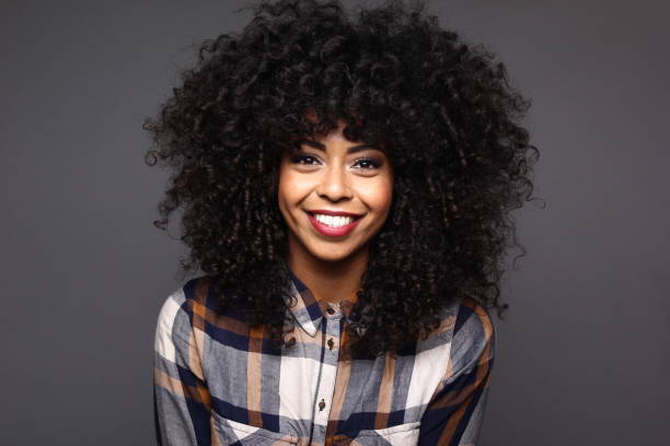 istock Beautiful afro woman 1078100096