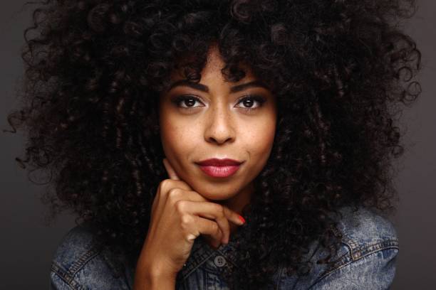 Beautiful afro woman