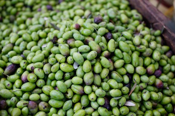 istock Close-Up of green olives 1078100534