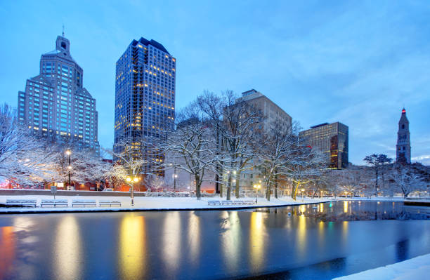 istock Winter in Hartford, Connecticut 1078103398