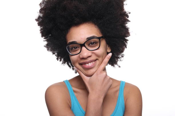 istock Beautiful afro woman 1078106672