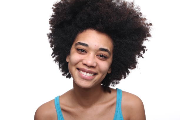 istock Beautiful afro woman 1078106676