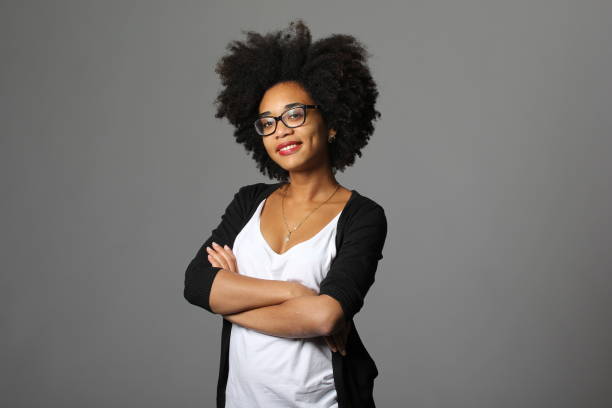 istock Beautiful afro woman 1078107984