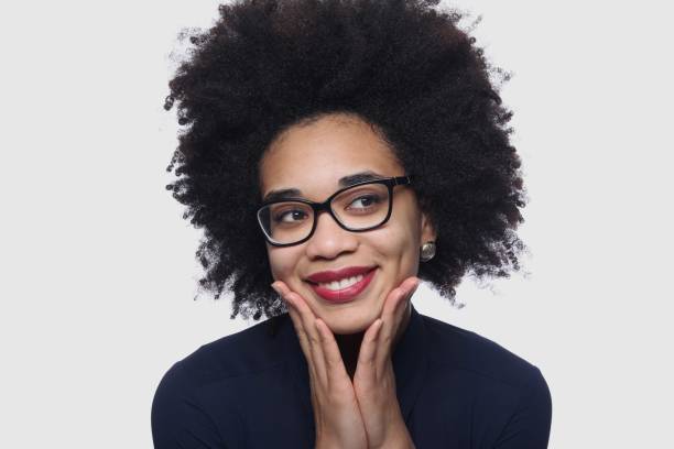 istock Beautiful afro woman 1078109252