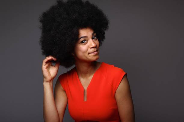 istock Beautiful mixed race woman 1078111032