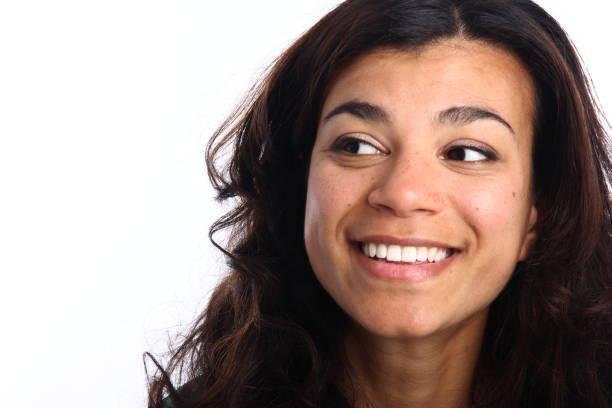 istock Beautiful mixed race woman 1078111194