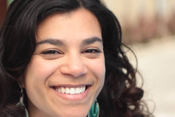 istock Mixed race woman outside 1078112162