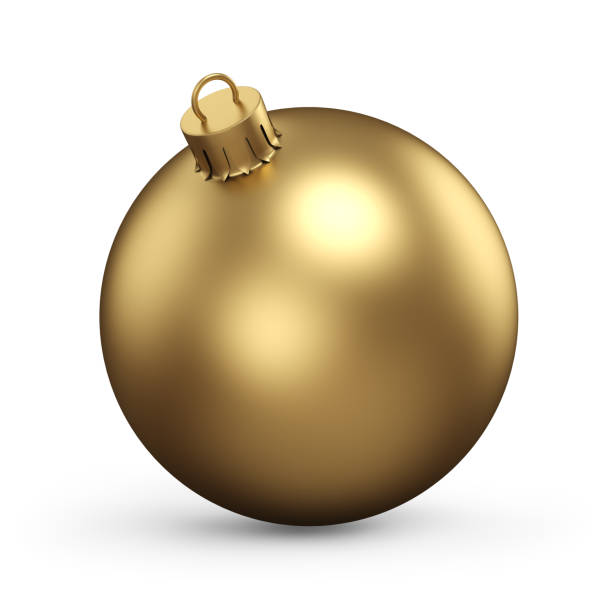 istock Gold Christmas Decoration Ball 1078112668