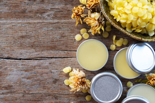 homemade natural lip balm