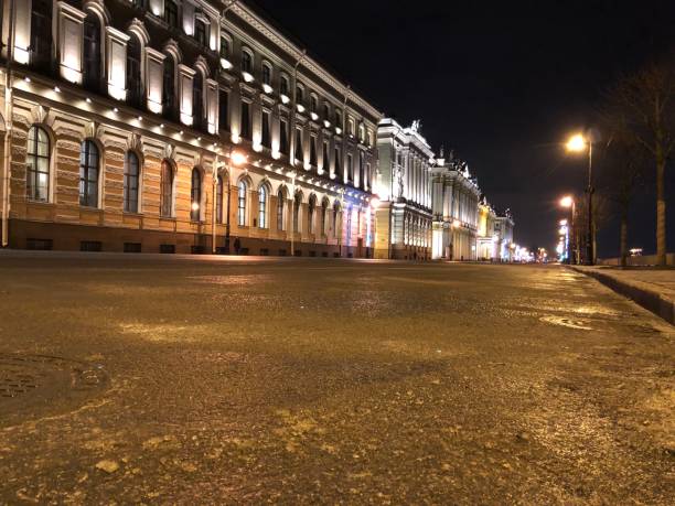 istock Traffic,Street,Facade,Building,Rain,Winter 1078148850