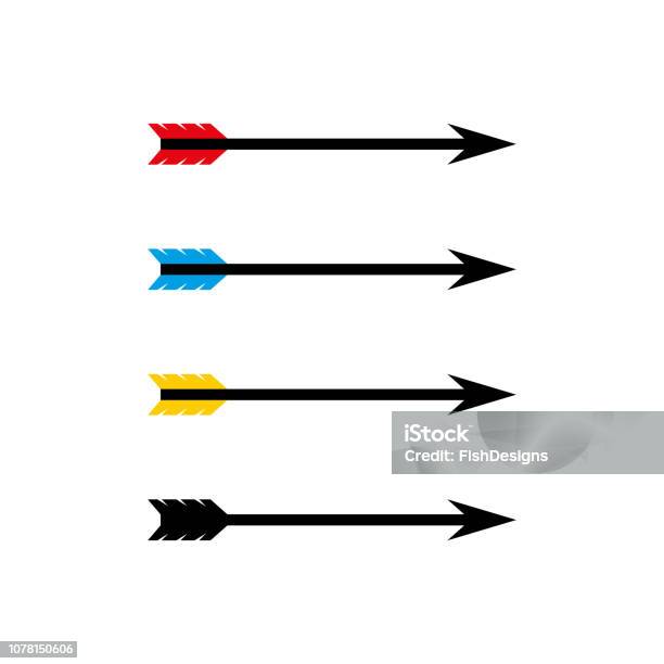 Arrow Stock Illustration - Download Image Now - Archery, Archery Bow ...