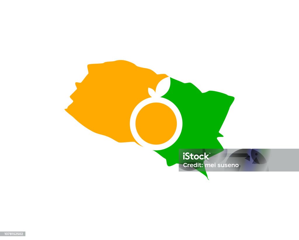 Orange Map Generic Orange County California Map Stock Illustration - Download Image Now ...
