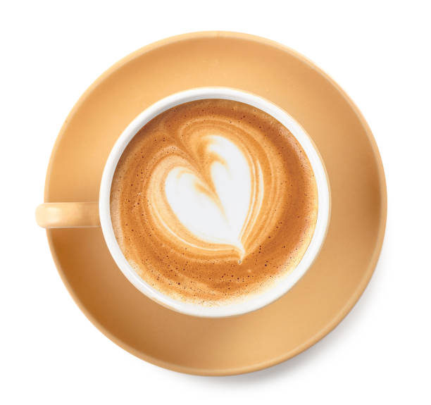 istock Cup of coffee cappuccino saucer 1078168362
