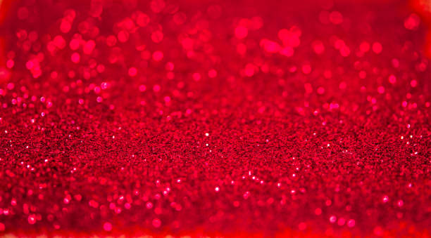istock Glittering red texture. New year background. 1078181358