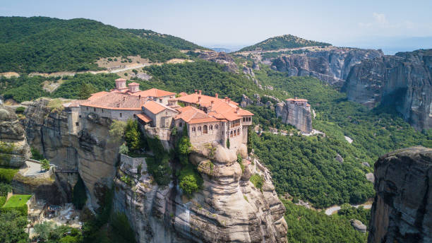 istock Meteora Rocks and Monasteries, Kalambaka, Greece 1078186530